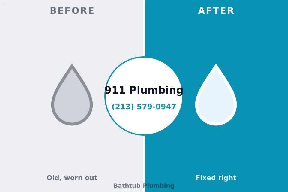 Before and after: plumbing repair Savannah, TN